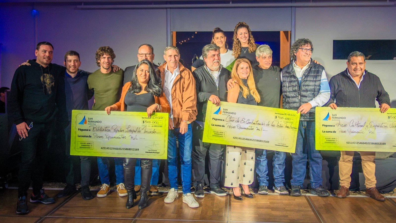 Juan Andreotti homenajeó a los clubes de barrio por el "Día del Fomentista"