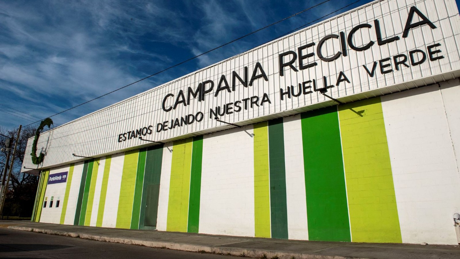 Campana más sustentable: Abella inauguró el Centro de Reciclaje Municipal