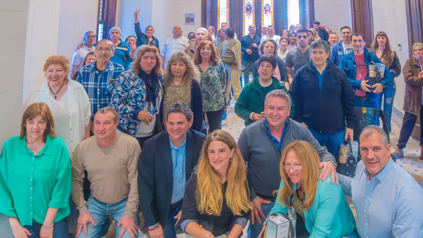 San Fernando reconoció a empleados municipales jubilados con muchos años de servicio