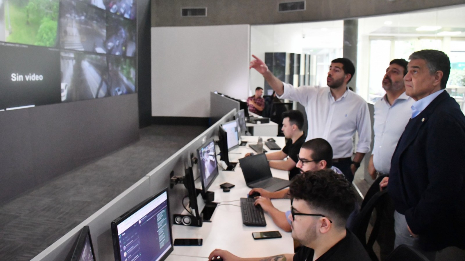 Jorge Macri supervisó el operativo de la Ciudad por las fuertes tormentas