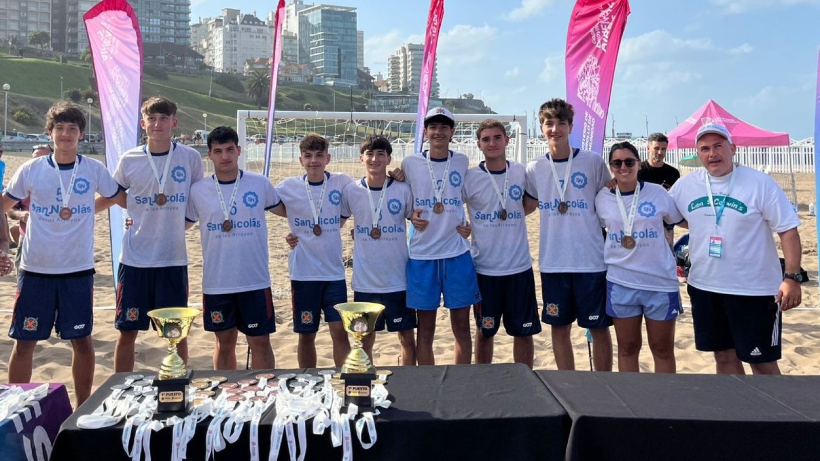 San Nicolás consiguió un total de 18 medallas en los Juegos Bonaerenses 2024