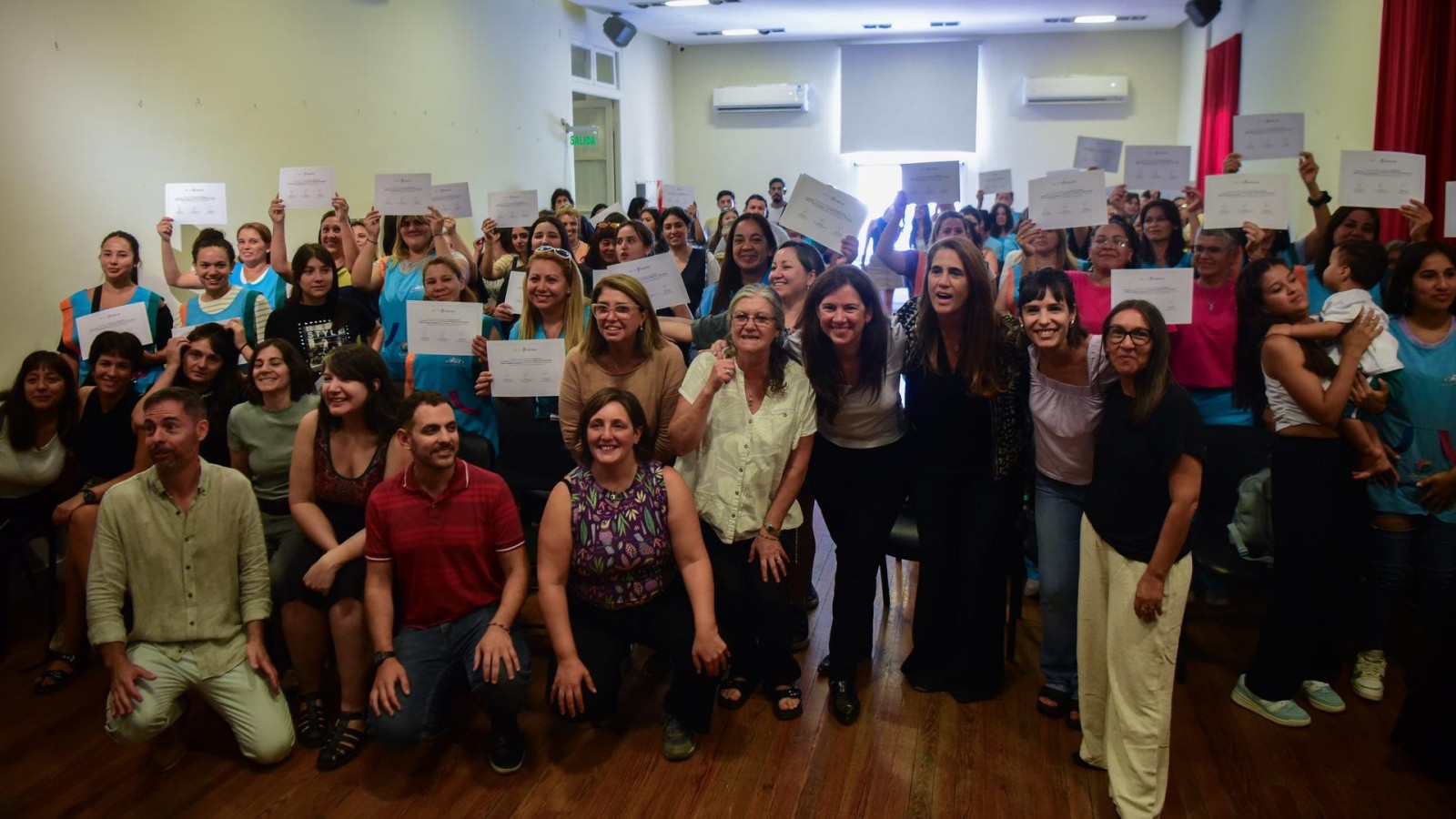 Primera Infancia: 50 cuidadoras de los Centros de Desarrollo Infantil del Municipio recibieron una capacitación en Salud Comunitaria