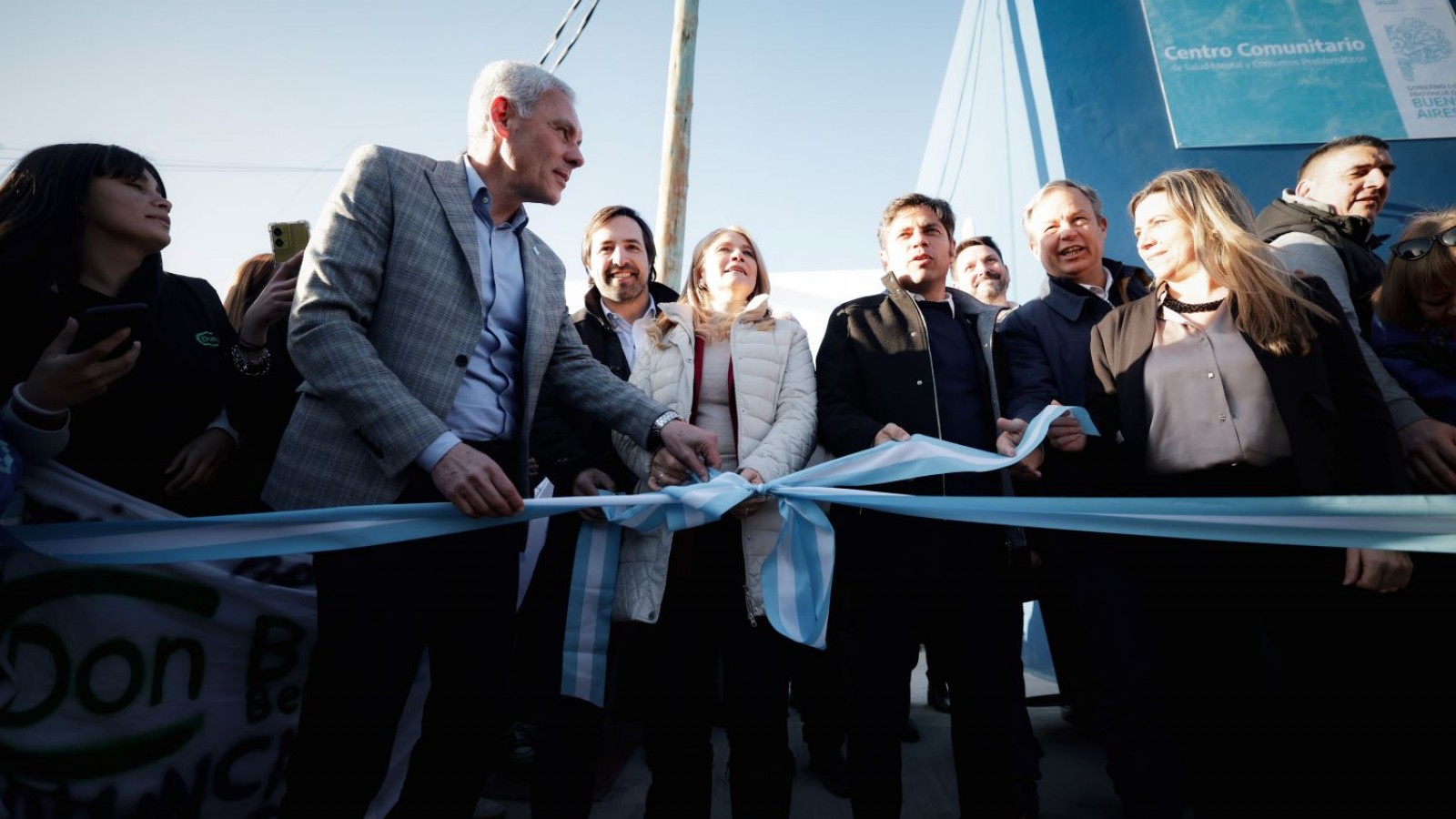 Kicillof inauguró un Centro Comunitario de Salud Mental y Consumos Problemáticos en Berisso