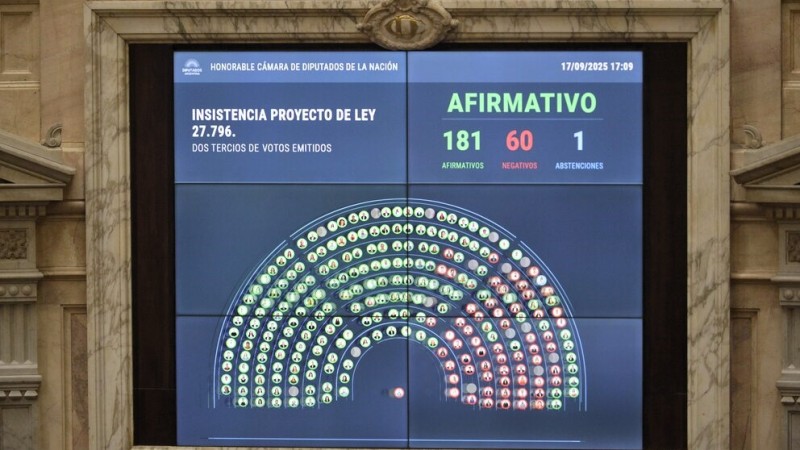 Duro revés para Javier Milei: Diputados rechazó vetos a Emergencia del Garrahan y Financiamiento Universitario