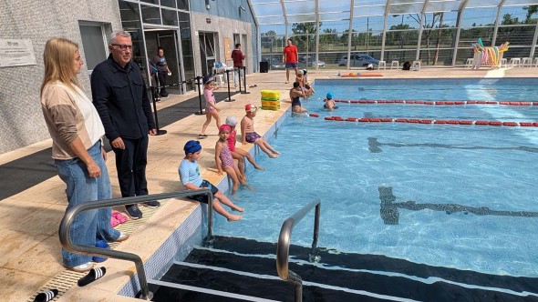 Julio Zamora supervisó el funcionamiento del Polideportivo N°19 "José 'Bocha' Marrero" de General Pacheco