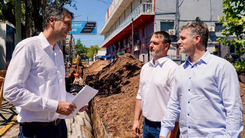 Pilar avanza con una obra hidráulica clave para conectar el centro con el Río Luján y evitar anegamientos