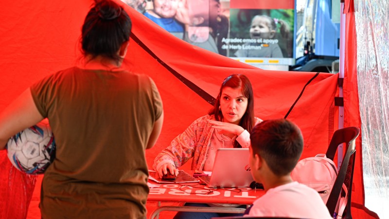 El Municipio de Tigre y la Fundación Ronald McDonald realizaron un operativo de salud en El Talar