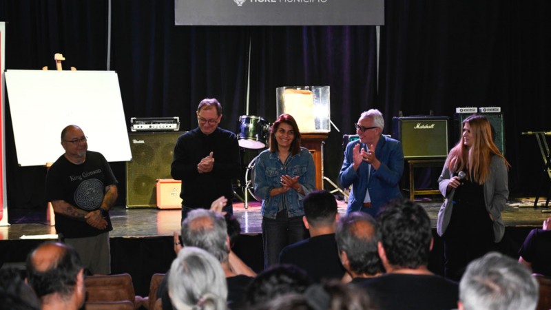 Llega "Tigre Canta Rock 2025": Julio Zamora encabezó el sorteo del certamen organizado por el Municipio