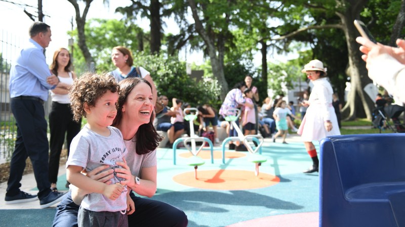 La Plaza de los Trabajadores en Munro ya se encuentra totalmente renovada