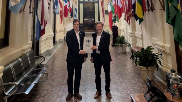 Ojos en Alerta, el programa de seguridad surgido en San Miguel, llegó a Uruguay