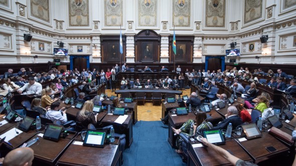 La Cámara de Diputados bonaerenses aprobó la Ley de Financiamiento