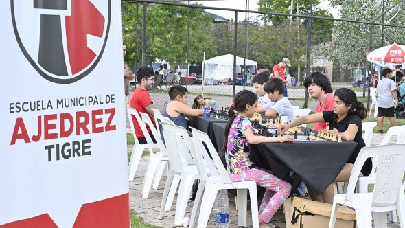 Escuela Municipal de Ajedrez de Tigre, la propuesta comunal que convoca a más de 13.400 alumnos y alumnas