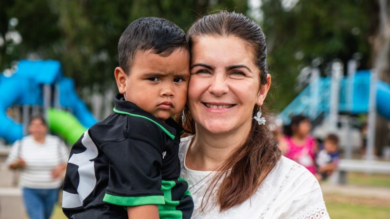 Mariel Fernández inauguró la Plaza 6 de Enero en Cuartel V: nuevo espacio público renovado para la comunidad