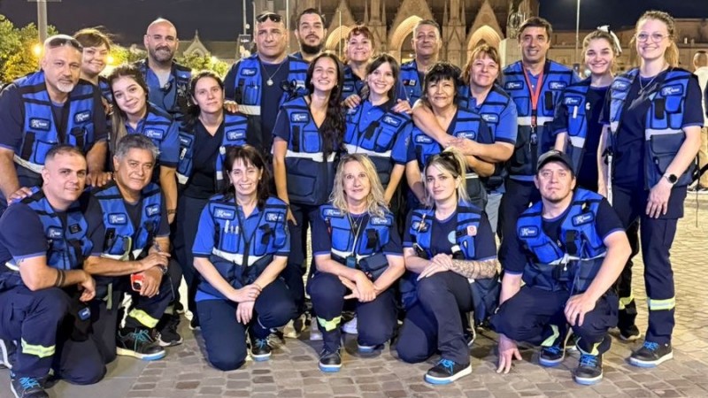 Emergencias San Miguel, presente en las peregrinaciones a Luján 2025