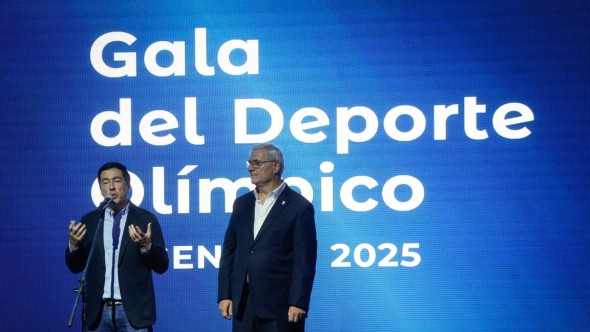 Se realizó la entrega de la gran Gala del Deporte Olímpico Argentino en Malvinas Argentinas