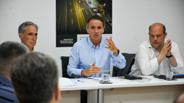 Katopodis encabezó una reunión con intendentes para avanzar con el plan de puesta en valor de la Autovía Provincial Ruta 6