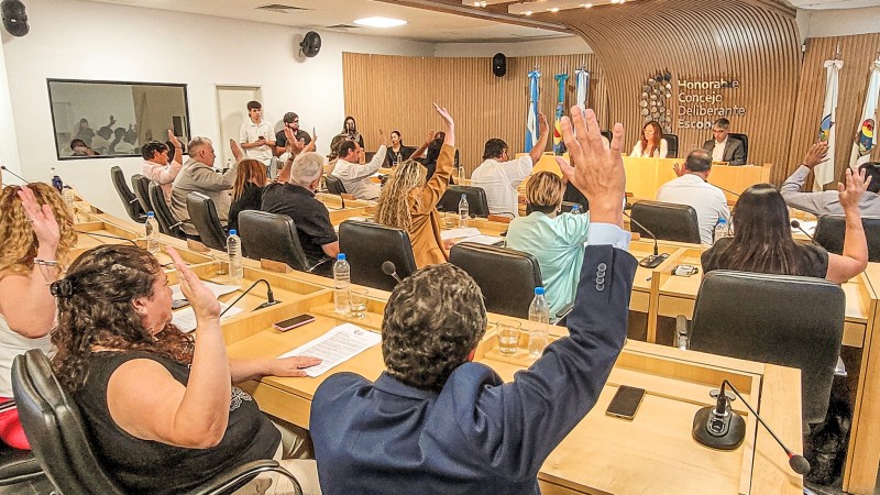 Escobar: el HCD aprobó un reglamento para el cuidado del arbolado público en una sesión extraordinaria