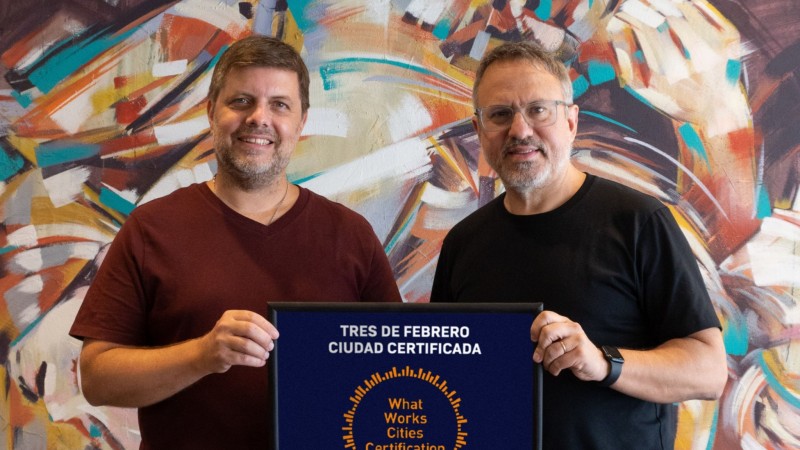 Results for America otorga a Tres de Febrero la certificación What Works Cities de Bloomberg Philanthropies por un uso excepcional de datos