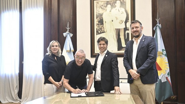 Con el objetivo de continuar fortaleciendo el desarrollo de Tigre, Julio Zamora firmó un nuevo convenio con el Banco Provincia
