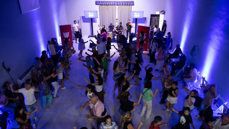 Con shows musicales en vivo y mucho baile, la comunidad vivió una nueva edición de la "Peña Folclórica" del Municipio de Tigre