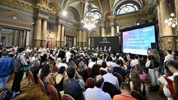 Kicillof habilitó el Acueducto Norte para garantizar el agua potable a más de 30 mil bonaerenses
