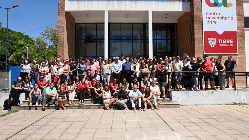 En el CUT, Julio Zamora encabezó el Encuentro Estratégico de Educación del Municipio de Tigre