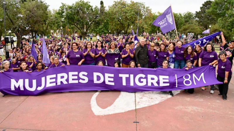 8M: Las mujeres del Municipio de Tigre vivieron un convocante encuentro de reflexión en General Pacheco
