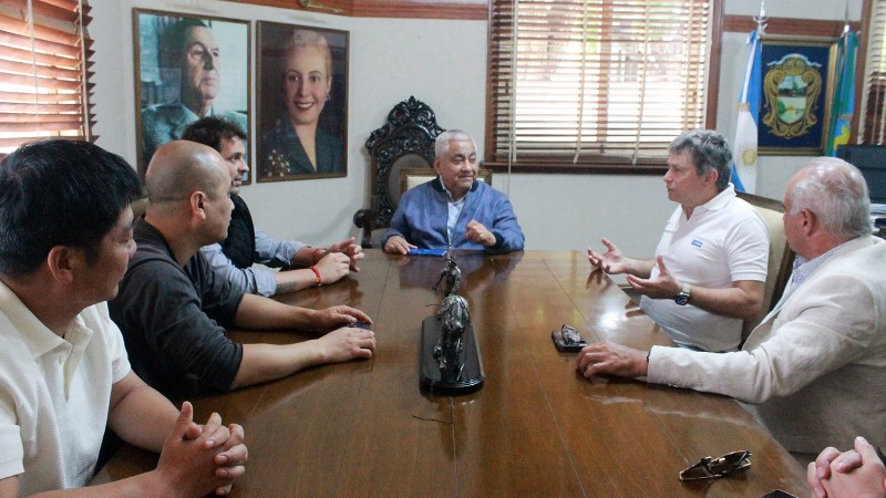 San Pedro avanza con un nuevo proyecto industrial: Salazar se reunió con empresarios e inversores