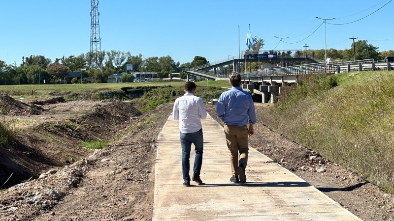 Luján: finalizó el sendero del río entre Puente Muñiz y Puente Mendoza
