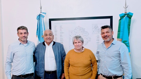 Cecilio Salazar se reunió con Flavia Terigi para fortalecer la educación en San Pedro