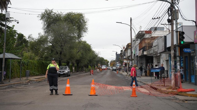 San Miguel renueva la Av. Senador Morón en la zona de la estación Bella Vista