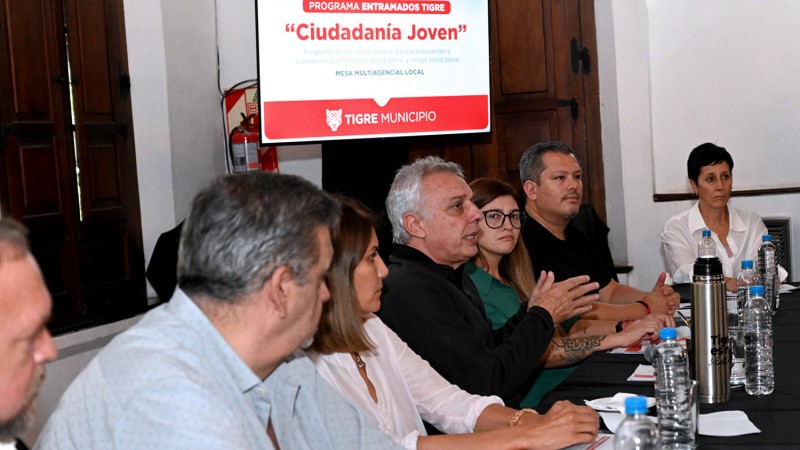 Con la presencia de Julio Zamora, el Municipio lanzó el programa Entramados Tigre "Ciudadanía Joven"