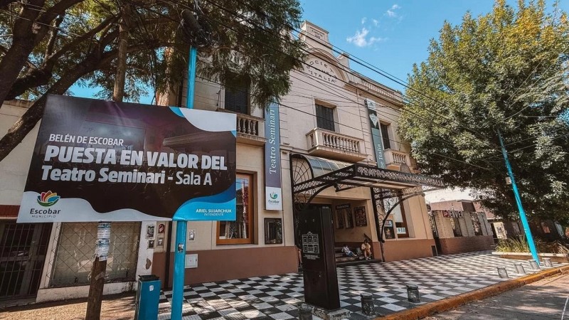 Continúan las obras de renovación en el Teatro Seminari con importantes mejoras en su sala principal