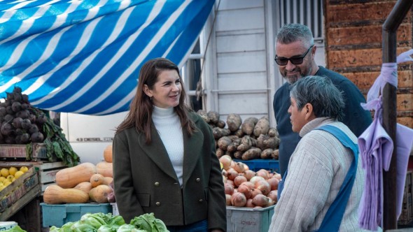 Mariel Fernández en Ezeiza: "Nadie pierde la esperanza de recuperar la Argentina del trabajo con el próximo Gobierno"