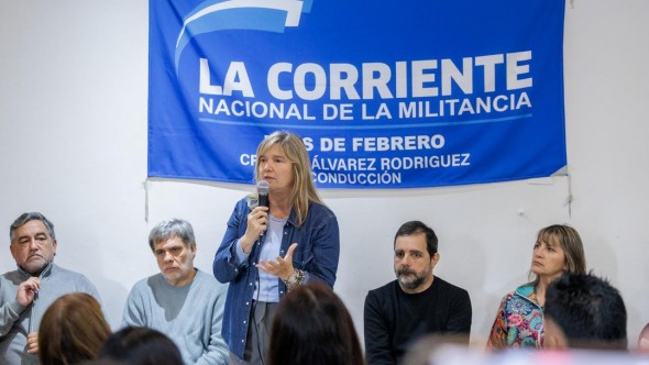 Cristina Alvarez Rodríguez reunió a la militancia en Tres de Febrero y respaldó a Axel Kicillof frente al ajuste de Milei