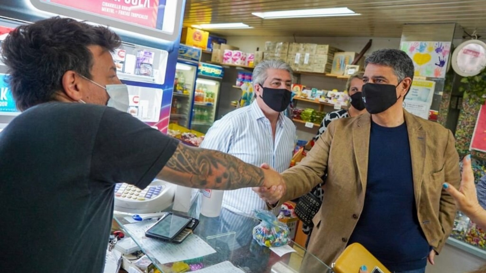 Jorge Macri junto al intendente de Pergamino Javier Martínez respaldaron a los candidatos de “Juntos”