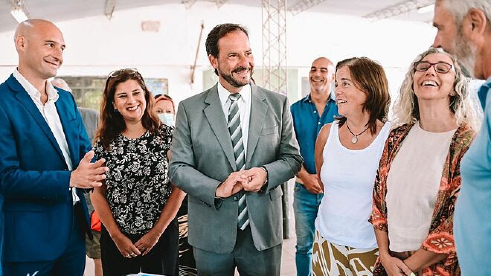 Ariel Sujarchuk y Beto Ramil inauguraron tres aulas en Loma Verde para sumar más de 150 vacantes