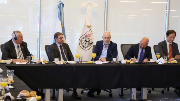 Rodríguez Larreta, con embajadores del G20: "Necesitamos cambiar el rumbo de la Argentina y convertirnos en un país confiable e integrado al mundo"