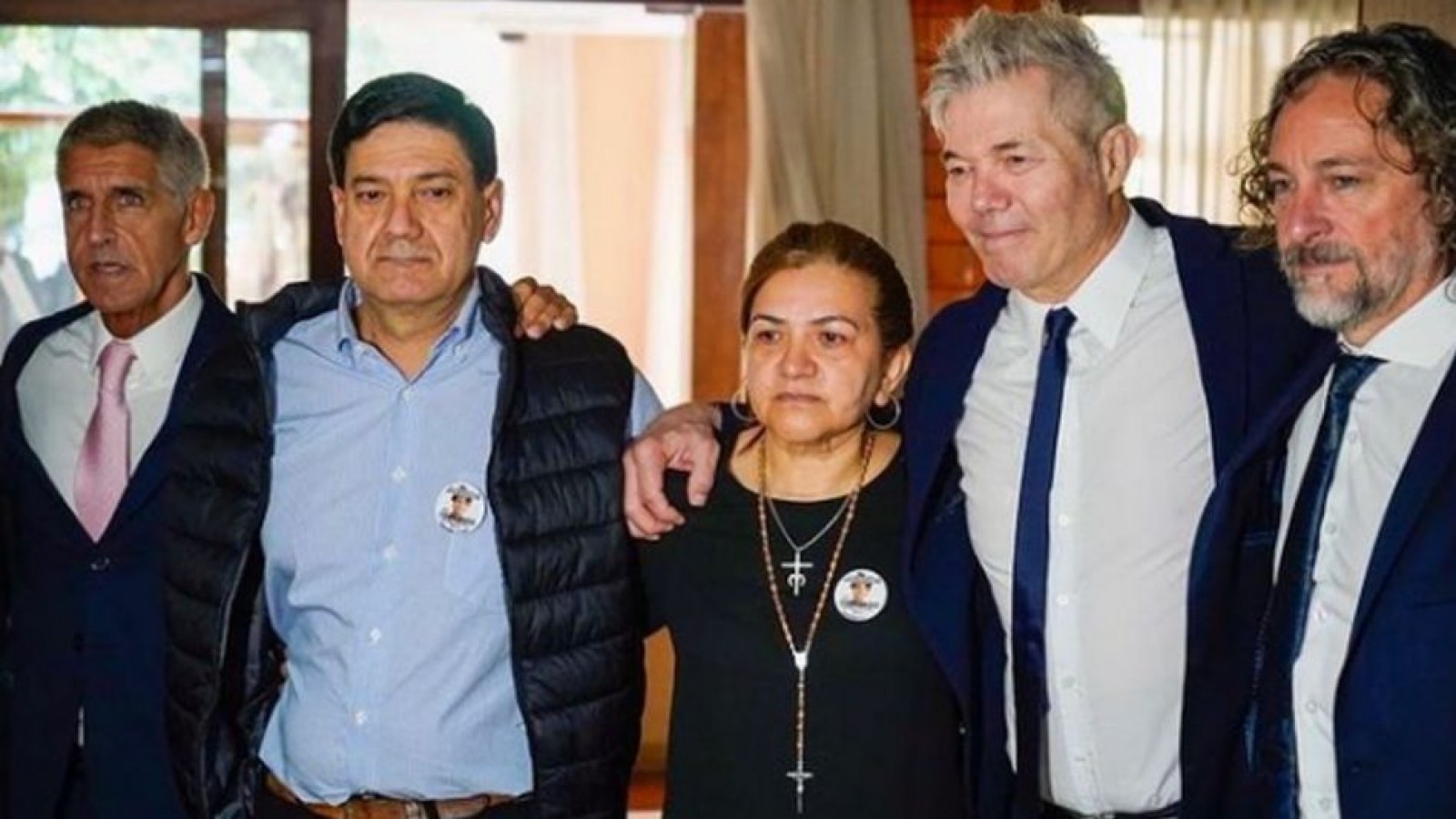 "Prisión perpetua para los ocho acusados, no pensamos otras alternativas", dijo Burlando