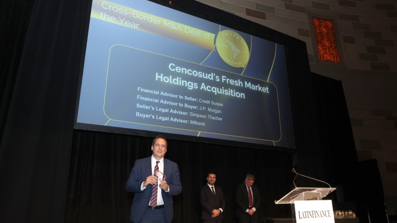 Cencosud fue premiado por la compra de la cadena The Fresh Market