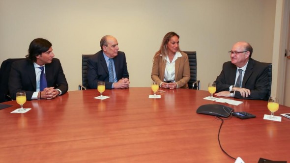 Malena Galmarini se reunió con el presidente del BID en Washington