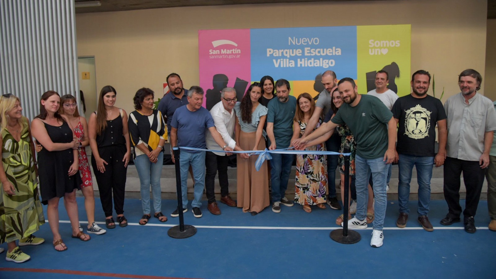 Fernando Moreira presentó el nuevo Parque Escuela Villa Hidalgo