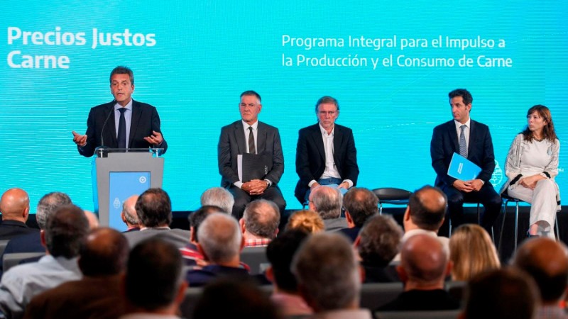 Precios Justos: Massa anunció rebajas del 30% en cortes populares de carne