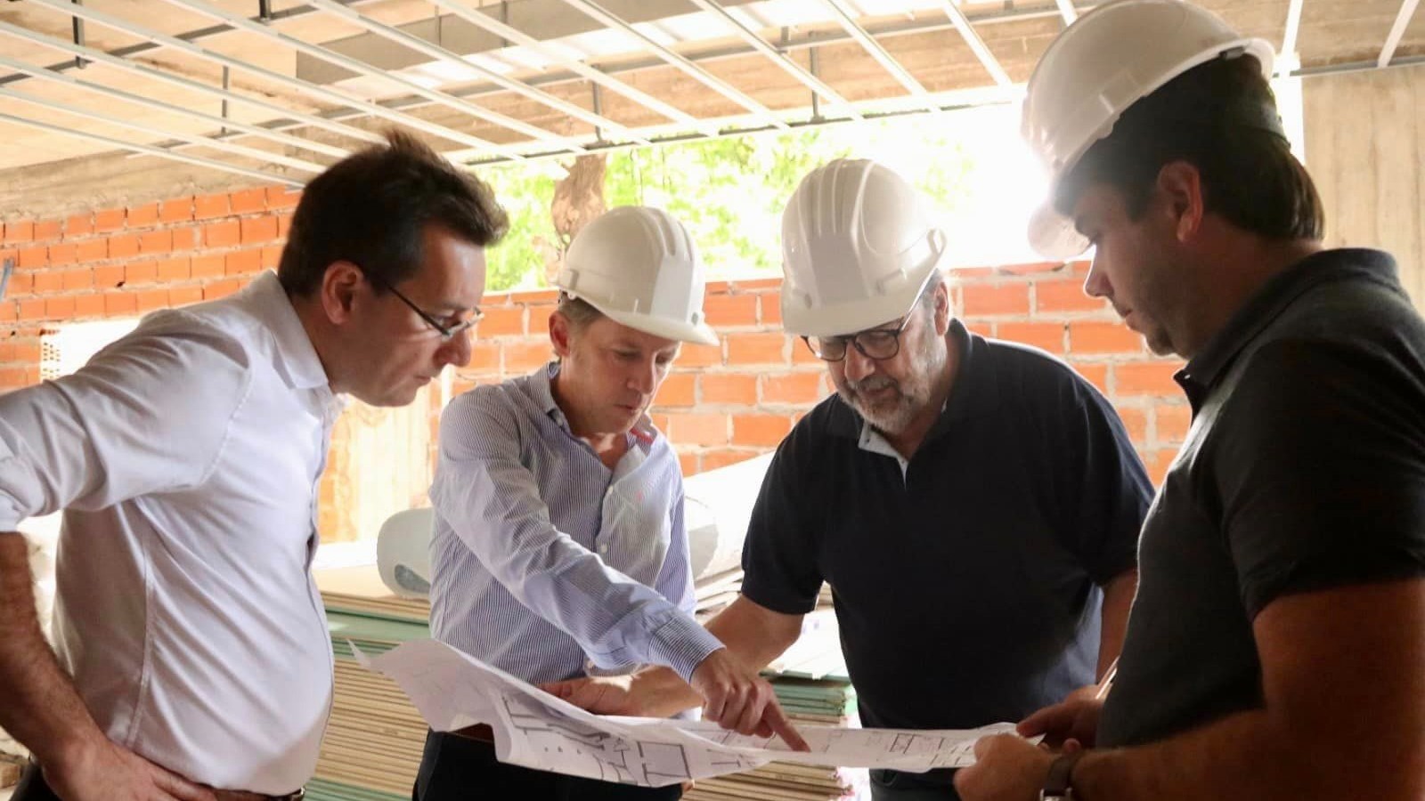 Avanza la obra de las nuevas guardias del Hospital Larcade de San Miguel
