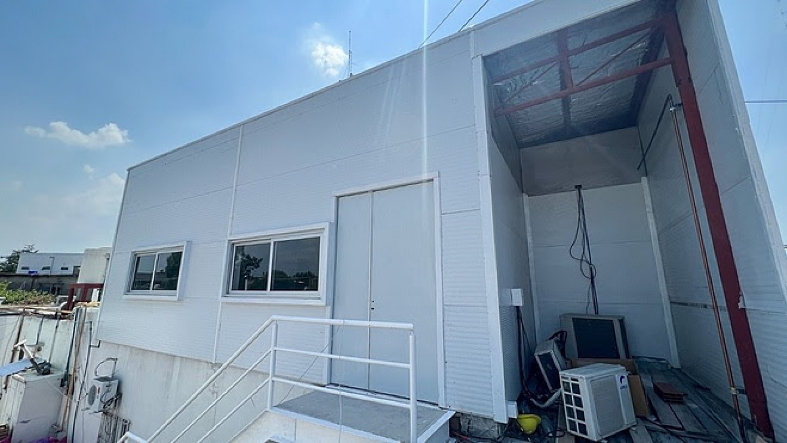 Escobar realiza obras de ampliación en el Hospital Municipal Néstor Kirchner de Maquinista Savio