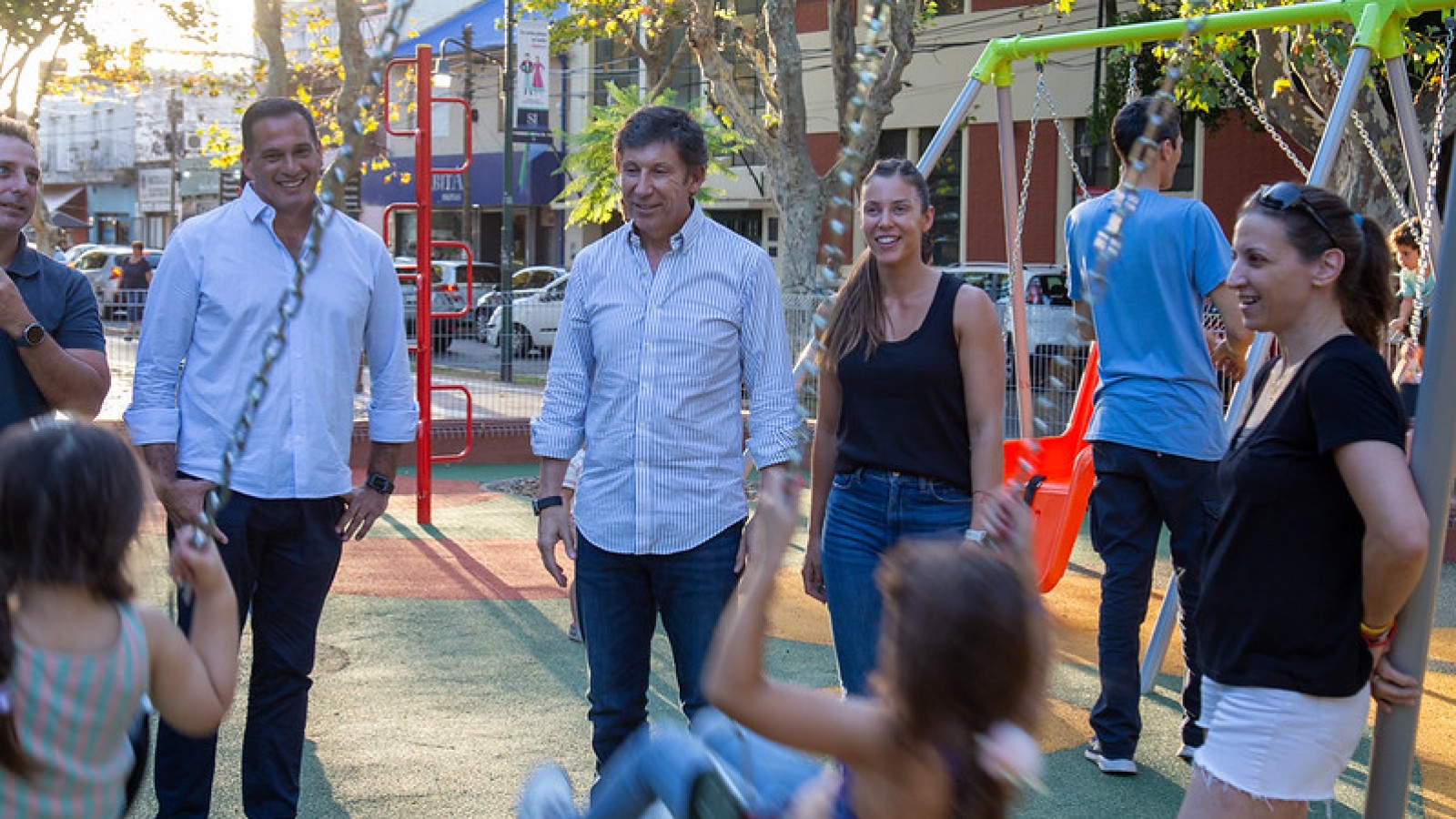 El Municipio de San Isidro renovó la Plaza 9 de Julio de Martínez