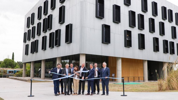 El Presidente inauguró la nueva Torre de Desarrollo Académico de la Universidad Nacional de San Martín
