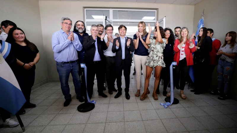Kicillof inauguró el nuevo edificio de la Escuela Agraria N° 1 de Chivilcoy