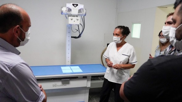 Después de más de 35 años, el Hospital Municipal de Baradero cuenta con un nuevo equipo de rayos X
