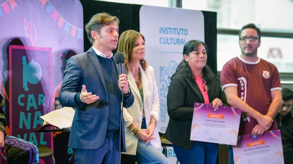 Se entregaron premios a proyectos artísticos de murgas, comparsas y agrupaciones de carnaval